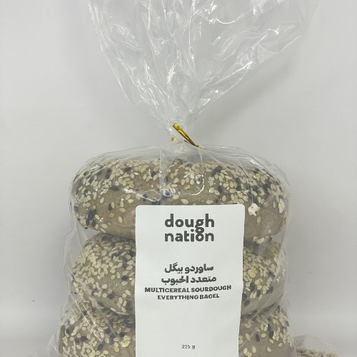 Doughnation Sourdough Multicereal Everything Bagel 225g
